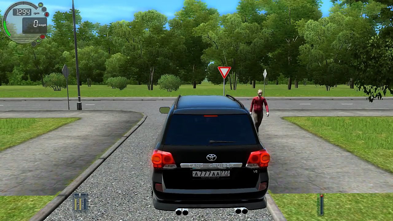 City Car Driving 1.5.2 Toyota Land Cruiser 200 5.7 Tuning [G27]