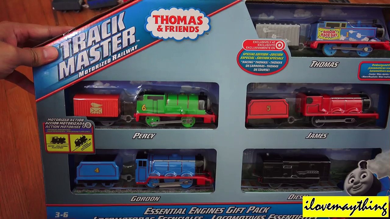 Thomas & Friends: Special Edition Racing Thomas Trackmaster Set ...