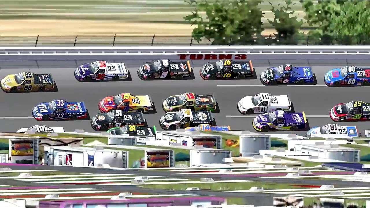 NR2003 Realistic Crashes 1 [NASCAR Racing 2003 Season Crash Compilation]