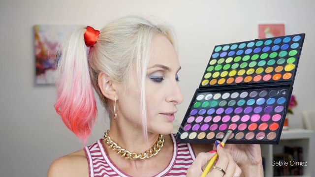 Harley Quinn Makyajı | Harley Quinn Suicide Squad Make-up | Sebi Bebi