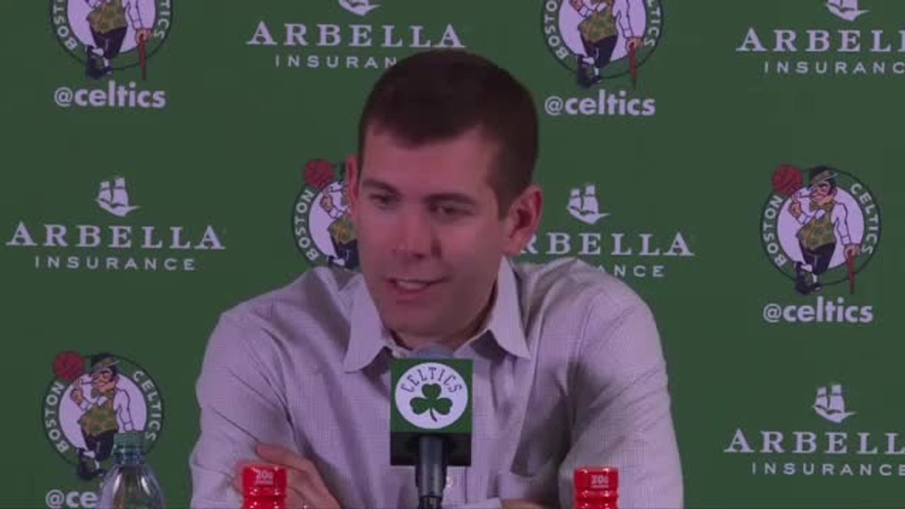 Brad Stevens On Kyrie Irving's Knee Injury, Overall Health Of Celtics