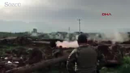 Afrin'deki hedefler, ÇNRA ile vuruldu