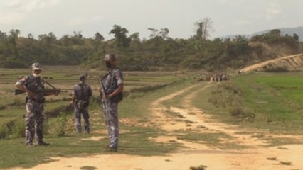 AI denuncia la militarización del estado birmano de donde huyen los rohinyá