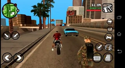 Gameplay gta san andreas android modificado
