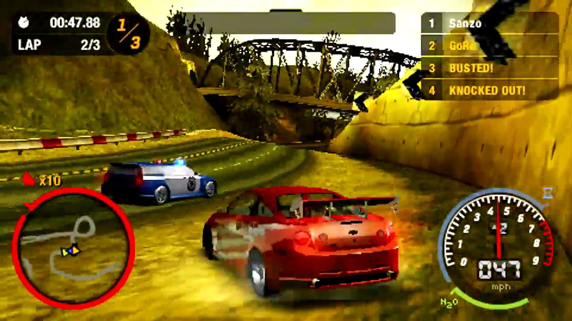 Need For Speed - Most Wanted PSP Gameplay - video Dailymotion