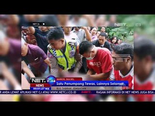 Evakuasi Korban Kecelakaan Bus Menabrak Jembatan di Maros, Sulsel - NET 24