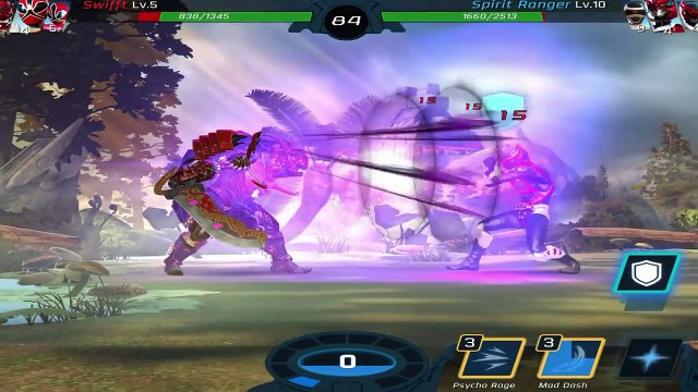 Power Rangers Legacy Wars - Psycho Red Ranger Gameplay Battles | Power Rangers in Space