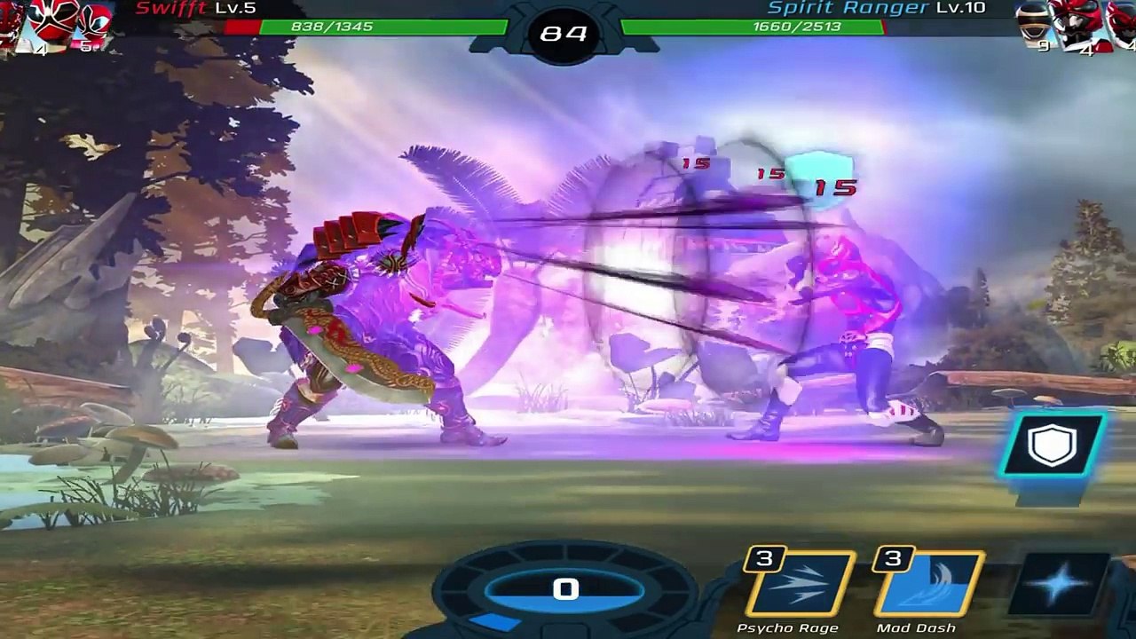 Power Rangers Legacy Wars - Psycho Red Ranger Gameplay Battles | Power Rangers in Space