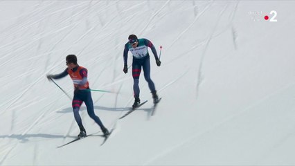 Ski de fond - 20 km libre malvoyants. Thomas Clarion remporte le bronze - Jeux paralympiques 2018