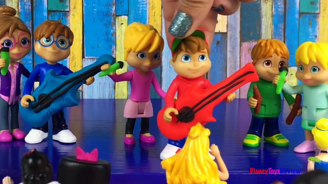 ALVIN AND THE CHIPMUNKS SET - WERE THE CHIPMUNKS COLLECTIBLE FIGURES WITH CHIPETTES - UNBOXING