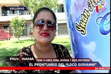 El “Loco Giovanni”: tiene 14 años y ya roba, dispara y mata sin piedad