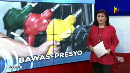Oil price rollback, ipatutupad ng mga kumpanya ng langis