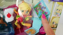 My Little Pony Equestria Girls Minis Apple Jack Slumber Party Game Set Toy Unboxing | Toy Caboodle