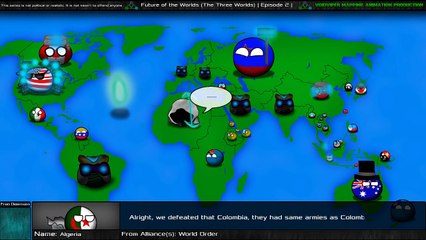 Future of the Worlds in Countryballs (The Three Worlds): Episode 2: What in the World?