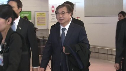 대북특사단 日 방문...내일 아베 총리 면담 / YTN