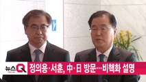 [YTN 실시간뉴스] 정의용·서훈, 中·日 방문...비핵화 설명 / YTN