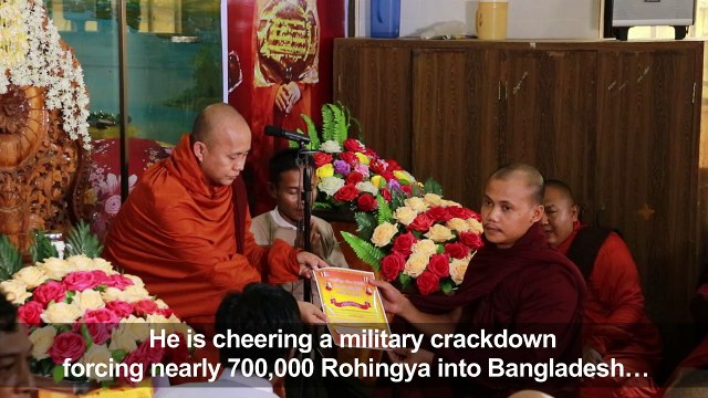 Myanmar nationalist monk rails against Muslims on social media