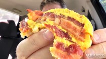 McDonalds Bacon, Egg & Cheese McGriddle REVIEW