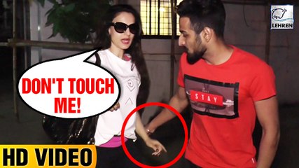Ameesha Patel Gets Angry On A Fan For Touching Her Waist