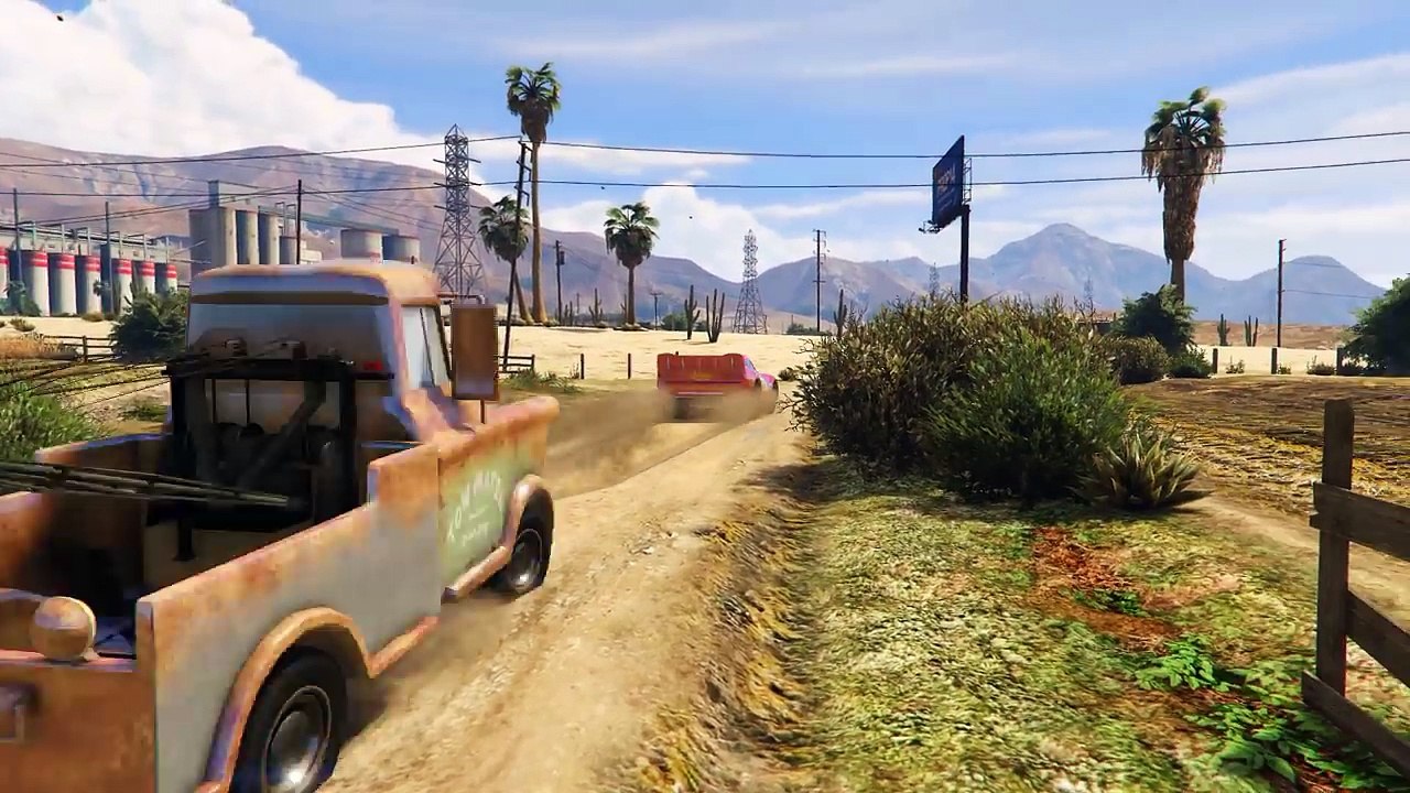 Disney Сars Dinoco King 43 CRASH Lightning McQueen and TOW MATER