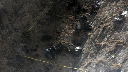 İran'da düşen Türk uçağının kara kutusu bulundu