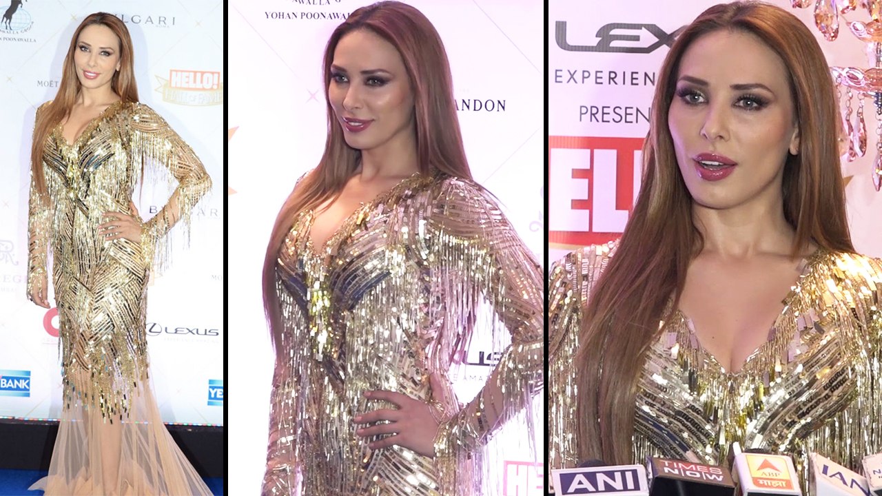 Iulia Vantur STUNS At The Hello Hall of Fame Red Carpet 2018