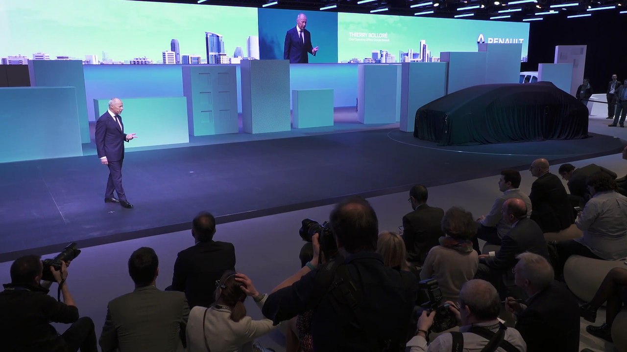 Renault presented the Concept EZ-GO at the 2018 Geneva International Motor Show