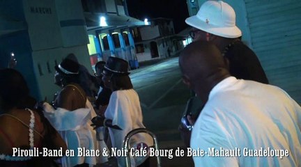 Pirouli-Band Baie Mahault Defile BlancNoir 27 02 2018