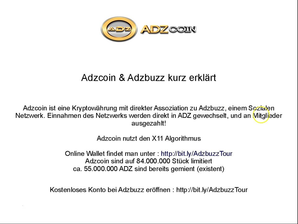 Adzcoin als Investition - Interessante Kryptowährung