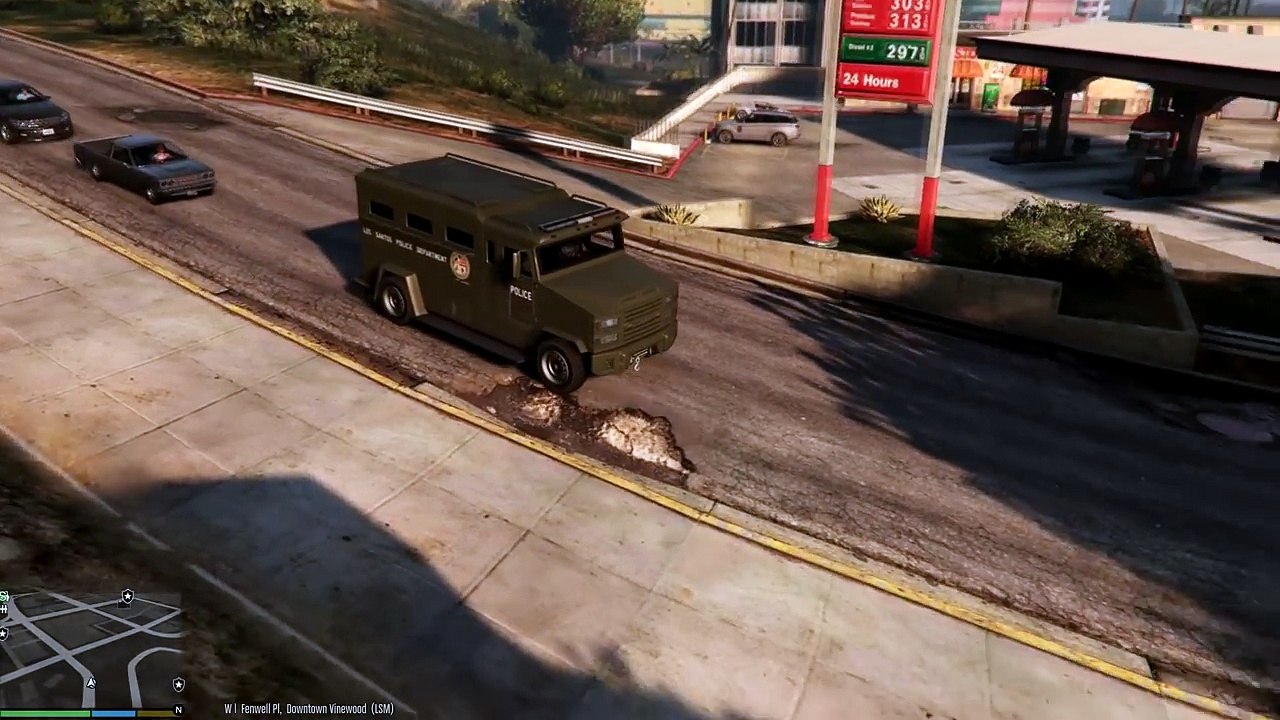 GTA 5 LSPDFR Bank Robbery - Police Mod 0.2b #20