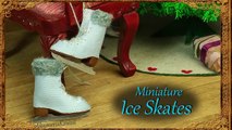 Cute, Miniature Ice Skates - Polymer Clay/Fabric Tutorial