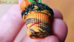 КАПКЕЙК с тыквой из полимерной глины (HALLOWEEN) Polymer clay pumpkin cupcake / Светлана Няшина