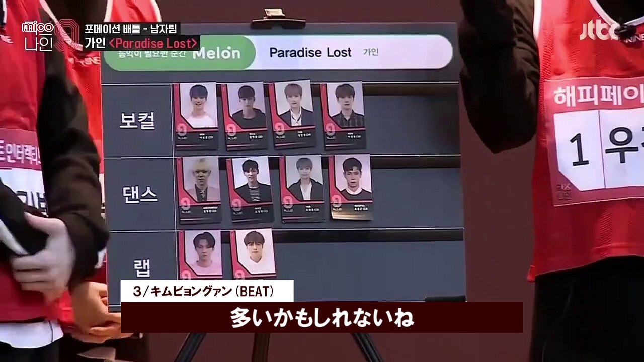MIXNINE #9 - フォーメイションバトル〈Pradise Lost〉日本語字幕