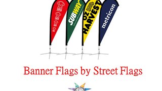 Banner Flags | Bow Flags: Street Flag