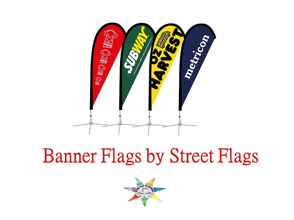 Banner Flags | Bow Flags: Street Flag