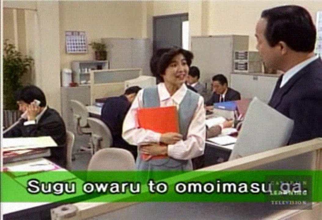 Let's Learn Japanese Basic 27. I think I can be there by 4pm Part 5