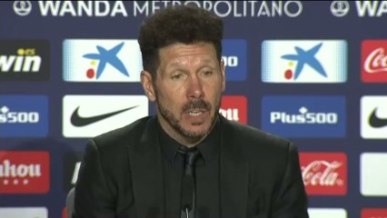 Simeone: "Mi deseo es llegar con opciones a las últimas cinco jornadas"