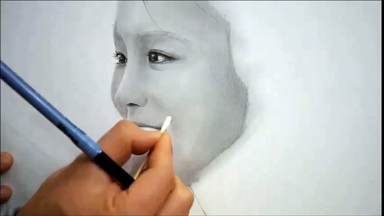 인물드로잉 - 쇼트트랙 국가대표 김아랑 선수 그리기 [Pencil portrait / Speed drawing]