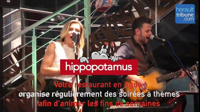 Concert de Bonnie & Clyde dans votre restaurant Hippopotamus Agde