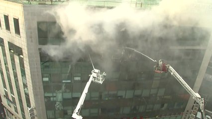 고양 복합상가건물 화재...1명 사망 2명 부상 / YTN