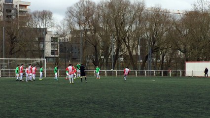 TSBI U16/17 But sur coup franc de l'ES METZ