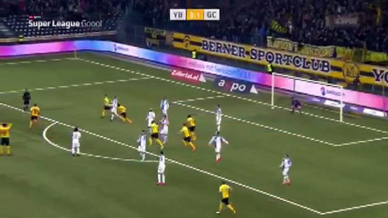 Young Boys 3:1 Grasshoppers (Switzerland. Super League. 11 March 2018)
