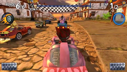 Beach Buggy Racing walkthrough Tropical Twist 500bhp