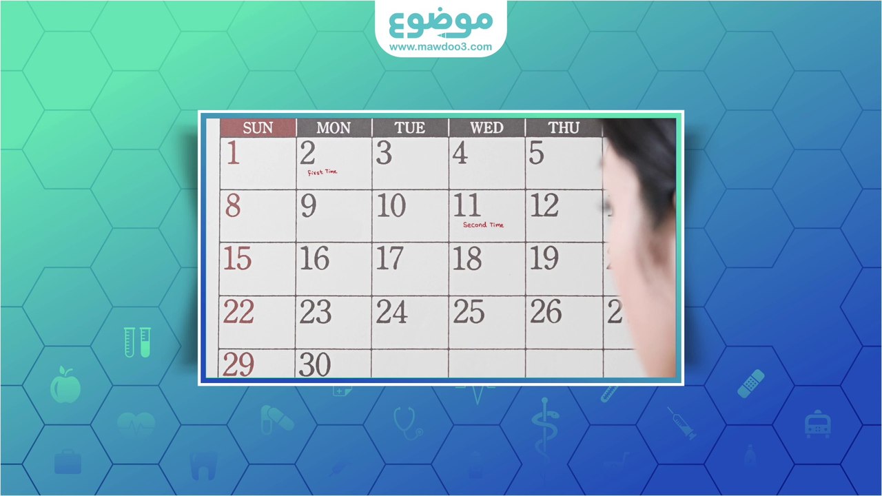 ما هي أسباب تقدم الدورة الشهرية