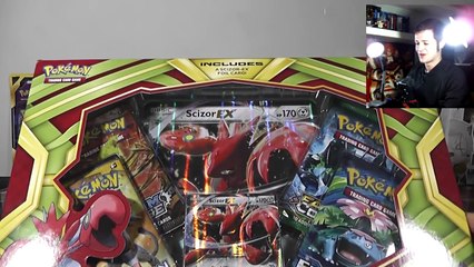 APERTURA DE CARTAS POKÉMON - SCIZOR EX BOX
