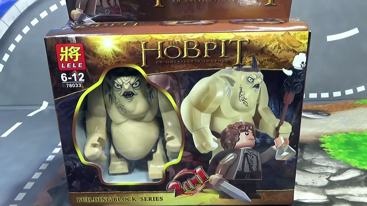 lele 호빗 고블린 왕 반지의 제왕 샘와이즈 레고 짝퉁 미니피겨 2in1 제품 Lego knockoff hobbit goblin King sam minifigure