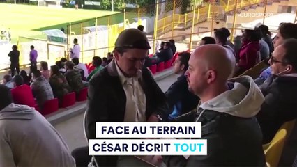 Sourd et aveugle, José Richard Gallego ne rate jamais un match au stade