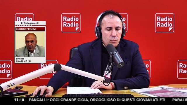 Un Giorno Speciale - Sergio Pirozzi (Sindaco di Amatrice) - 12 Marzo 2018