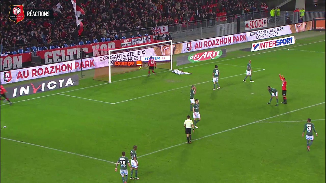 J29. Stade Rennais F.C. / ASSE : 1er but d'Ismaïla Sarr Au Roazhon Park