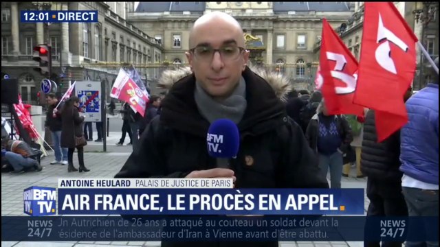 Affaire de la chemise arrachée : le procès en appel d'ex-salariés d'Air France s'ouvre ce lundi
